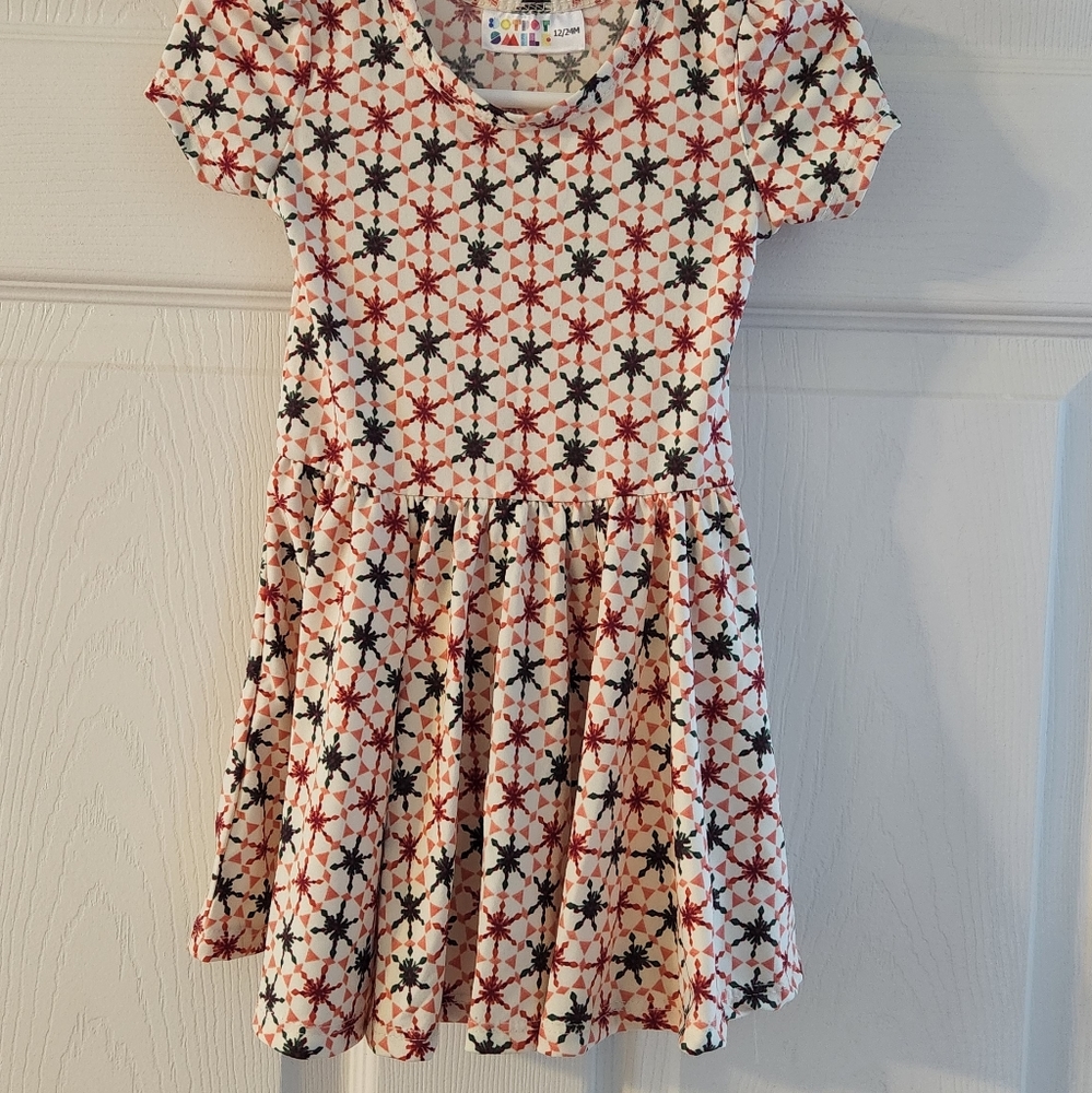 Dot Dot Smile Cap Dress, Kaleidoscope